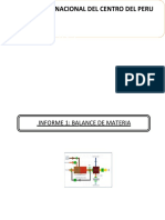 Informe 1 Balance de Materia