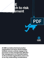 QBE - Approach To Risk Management