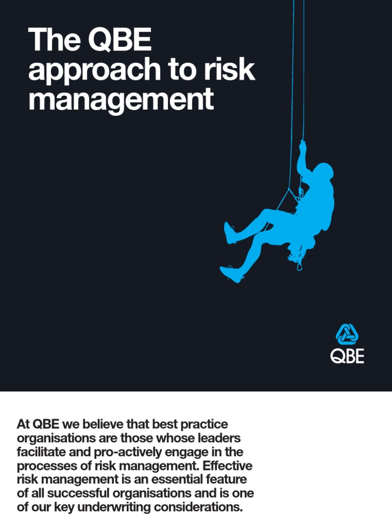 QBE Risk Management Strategies Overview | PDF | Risk Management | Risk
