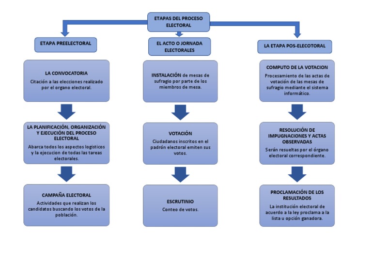 Etapas Del Proceso Electoral | PDF