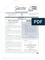 Ley - Sistema - Financiero DECRETO 129 2004 PDF