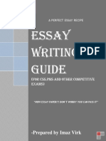 Essay Writing Guide - Notes CSS