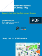 Diploma in Telecommunications Management Studies (DTMS) : Module 3: Next Generation Networks and Services