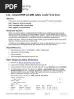 12.4.1.1 Alt Lab - Interpret HTTP and DNS Data to Isolate Threat Actor