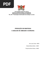 Relatório de Manteiga 