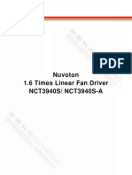 Nuvoton 1.6 Times Linear Fan Driver NCT3940S/ NCT3940S-A