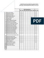 Rekapitulasi Nilai Mata Pelajaran Tamyiz Penilaian Tengah Semester Ganjil Ta 2019/2020