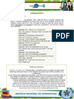 Learning Activity 4 Evidence: Calling 911