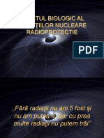 Efectul Biologic Al Radiaţiilor Nucleare