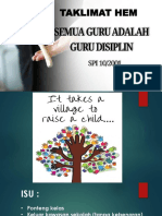 HEM - Semua Guru Adalah Guru Disiplin