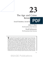 Age and Crime Relationship