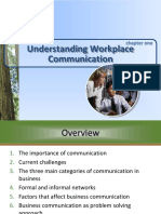 Understanding Workplace Communication: Chapter One
