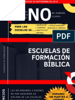 Escuela de Formación Bíblica