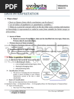 Data Interpretation Class: 1