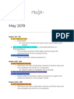 Social Media Calendar