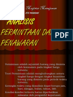 Analisis Permintaan Dan Penawaran