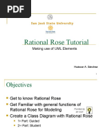 Rational Rose Tutorial: Making Use of UML Elements