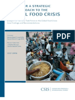 A call for a strategic U.S. approach to the global food crisis