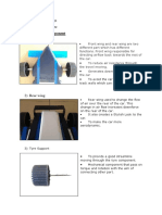 Function of Each Component: 6.0 Embodiment Design 6.1 Product Architecture