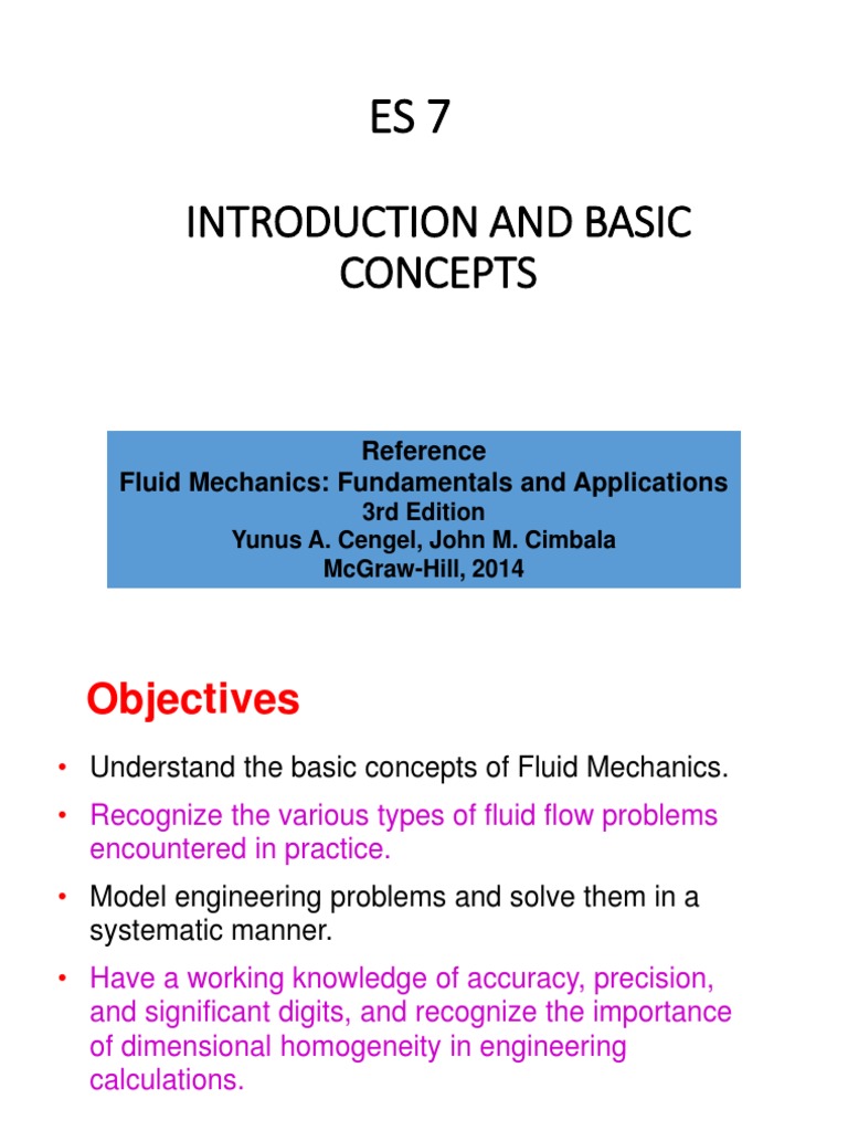 Fluid Mechanics Fundamentals Explained | PDF | Fluid Dynamics | Shear ...