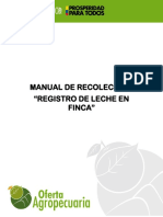 OA-LCH-MAN-02 Manual de Recolección de Registro de Leche - Ajust - 2014 PDF