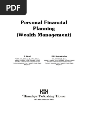 Personal Financial Planning 