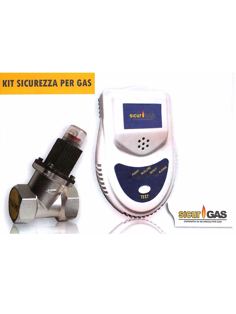 Instructiuni Detector Gaz Sicurgas | PDF