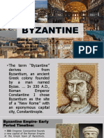 Byzantine Arch History