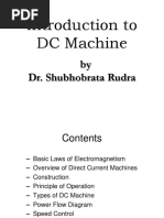 Introduction To DC Machine: by Dr. Shubhobrata Rudra