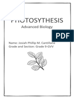 Photosythesis: Advanced Biology