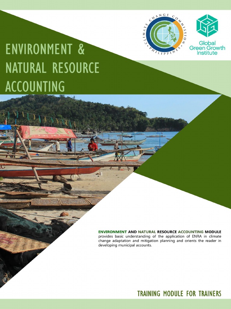 2017 08 Environment and Natural Resources Accounting Module For