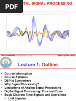 DSP Lecture 1