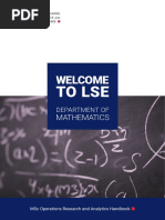 MSC ORA Handbook | PDF | Combinatorics | Mathematical Optimization