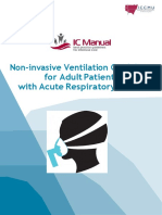 Non-Invasive Ventilation Guidelines For Adult Patients With Acute Respiratory Failure