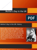 Mother's Day in The UK