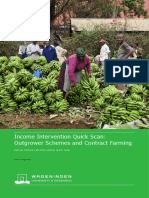 Income Intervention Quick Scan: Outgrower Schemes and Contract Farming