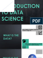 Introduction to Data Science - Learn the Basics