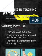 Strategies On Teaching Handwriting and Writing
