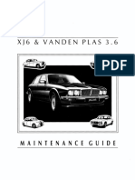 87 XJ6 Maintenance Guide