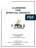 12 Lessons For Spiritual Growth
