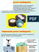 Preparazione Campioni Metallografici (Metallographic Sample Preparation)