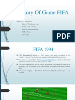 History of Game FIFA
