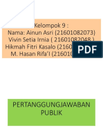 Kelompok 9 ASP.pertanggung Jawaban Publik