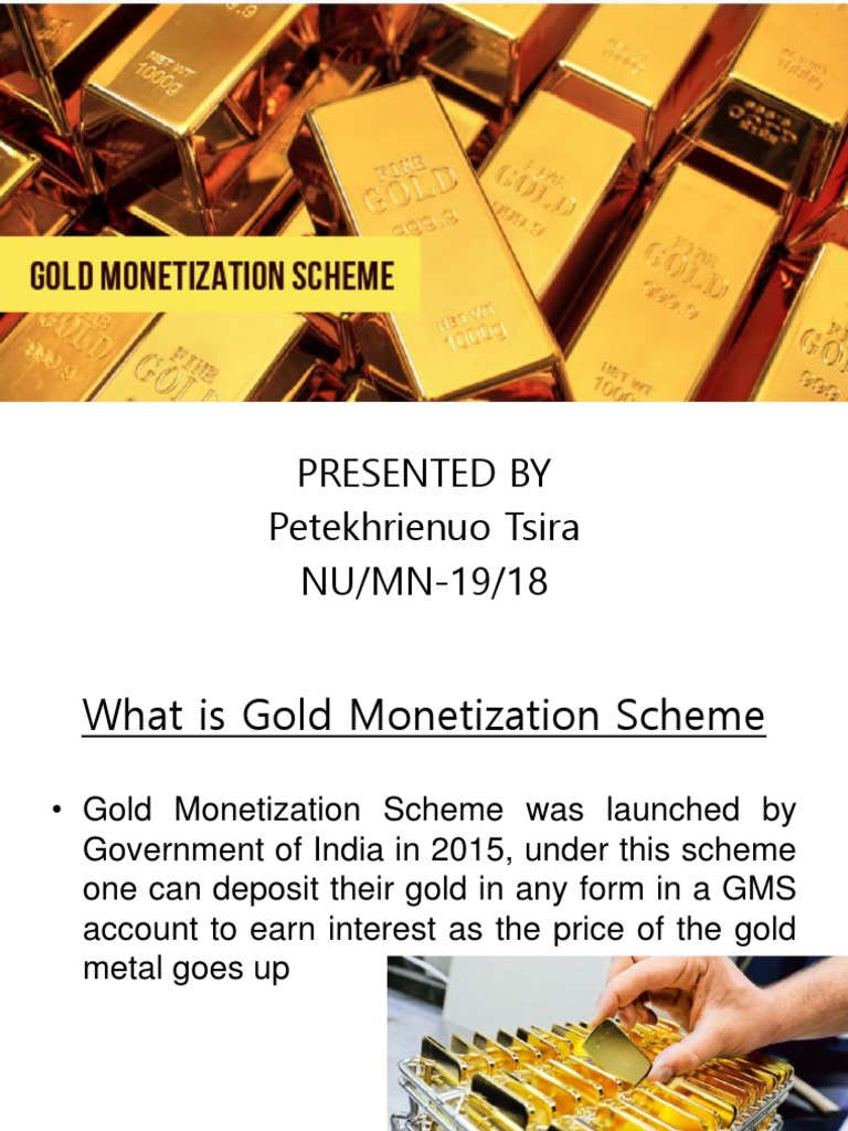 Understanding Gold Monetization Scheme | PDF