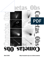 Cometas_Obs: Una base de datos pública de observaciones de cometas