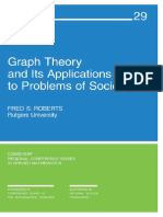 Graph Theory and Its Applications To Problems of Society PDF