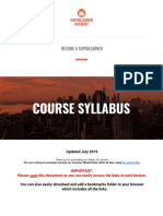 Udemy - StackSkills - Learning - Ly - SuperLearner 2.0 Course Syllabus (July 2019) PDF