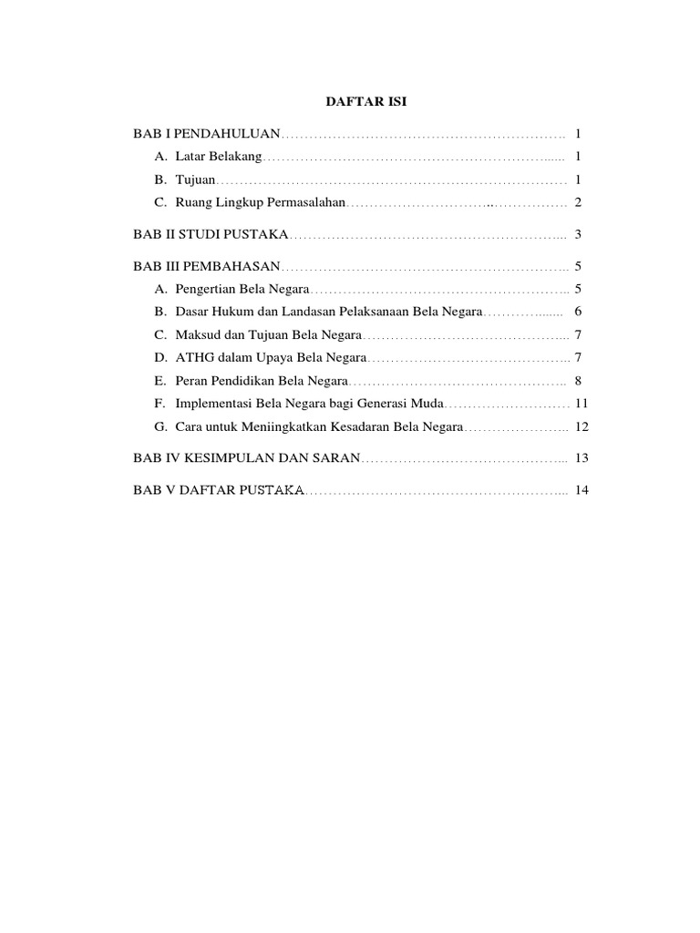 Makalah Pancasila Bela Negara