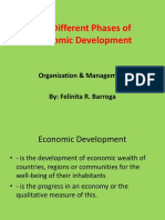 The Different Phases of Economic Development