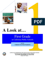 A Look at : First Grade